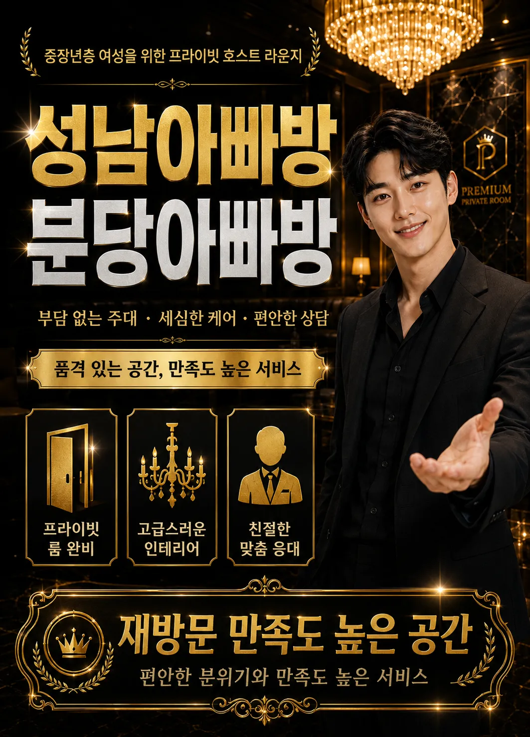성남아빠방 분당아빠방 프라이빗 룸 안내